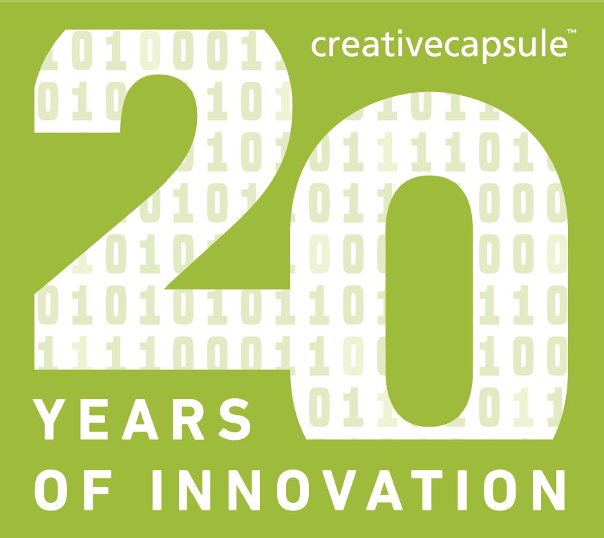 Creative Capsule celebrating 20 years of growth and innovation!